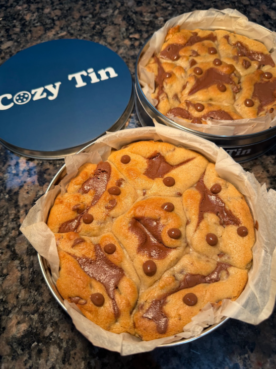 CozyTin Cookie Tin